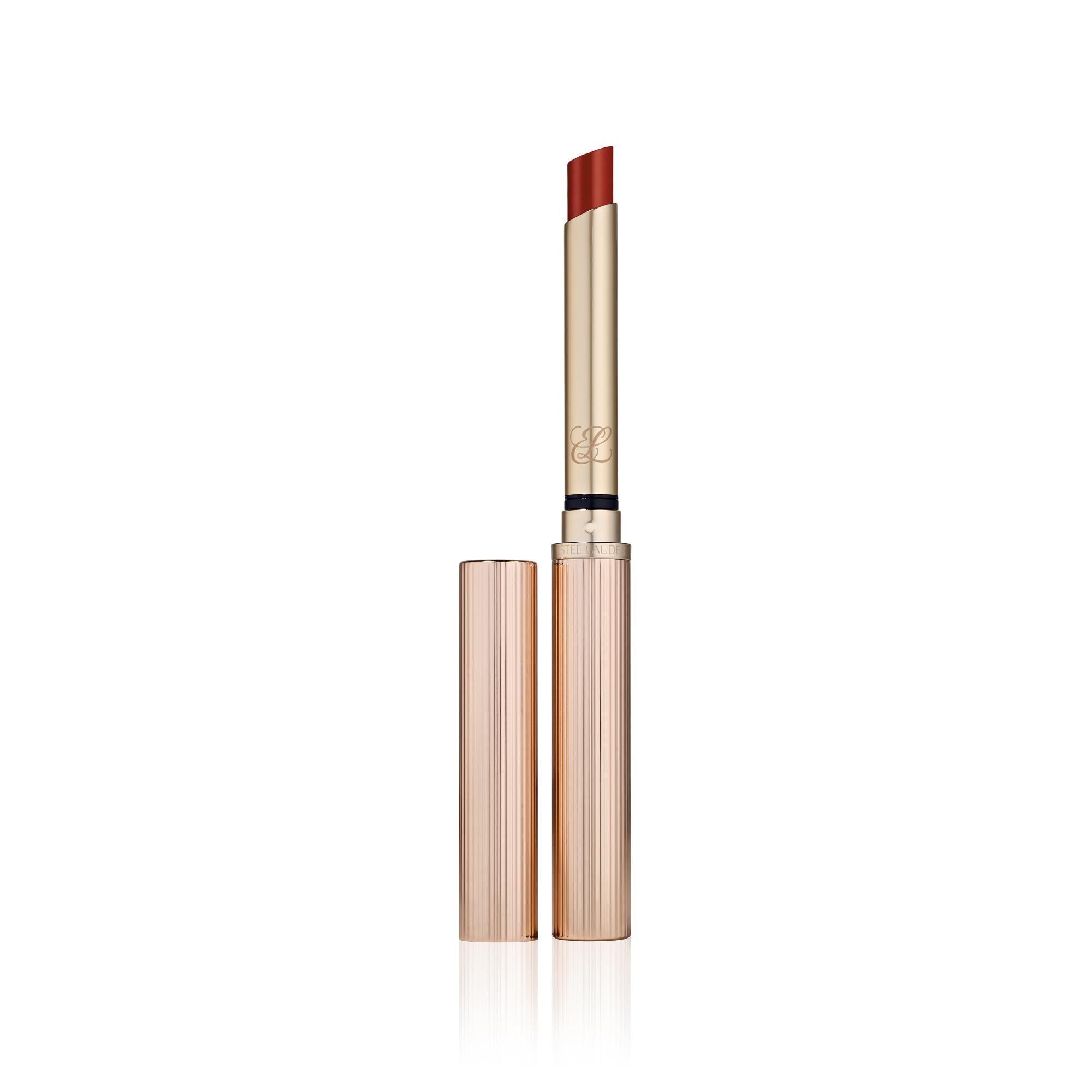 Estée Lauder Pure Color Explicit Slick Shine Lipstick 1.8g - Heat of the Moment | Long-Lasting Shine & Hydration | Perfect for Date Night & Special Occasions