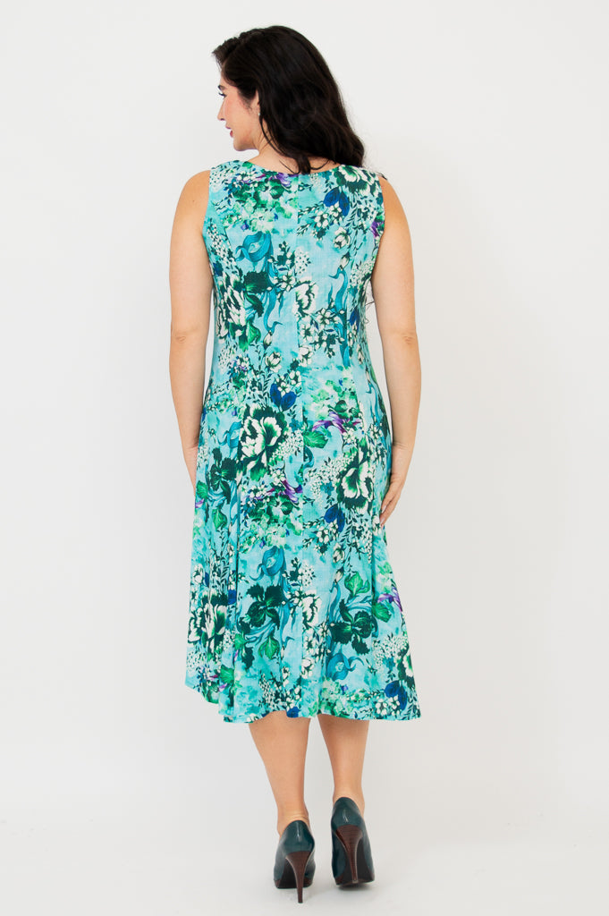 Avery Dress - Enchant Linen Bamboo Blend - Elegant & Comfortable Summer Dress for Women - Perfect for Beach, Vacation & Casual Outings
