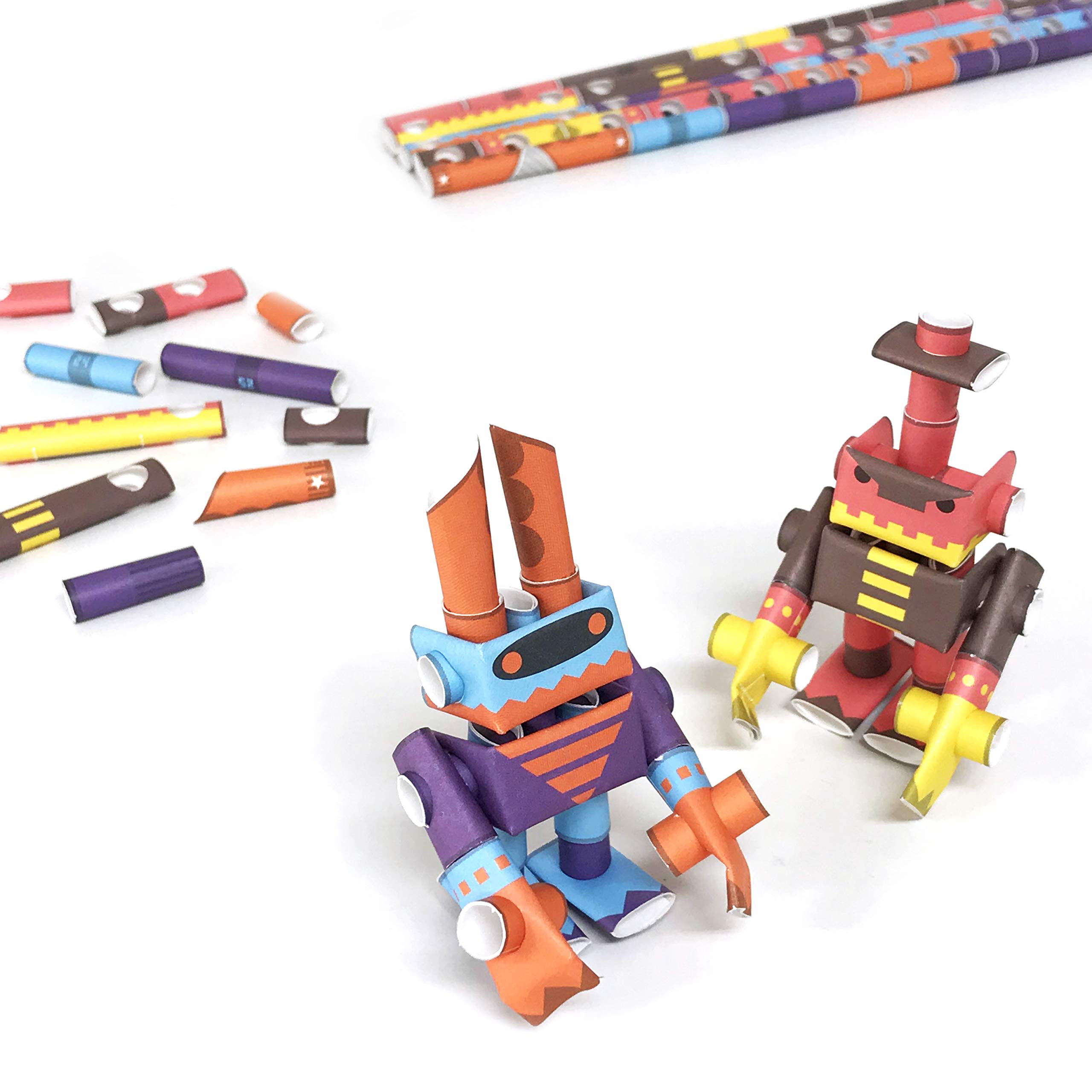 PIPEROID DIY 3D Puzzle Paper Craft Kit - Lift & Pinch Robot Beetles - Japanese Origami Arts and Crafts for Kids & Adults - STEM Educational Toy - Birthday Gift, Party Favor, Classroom Activity & Home Decoration