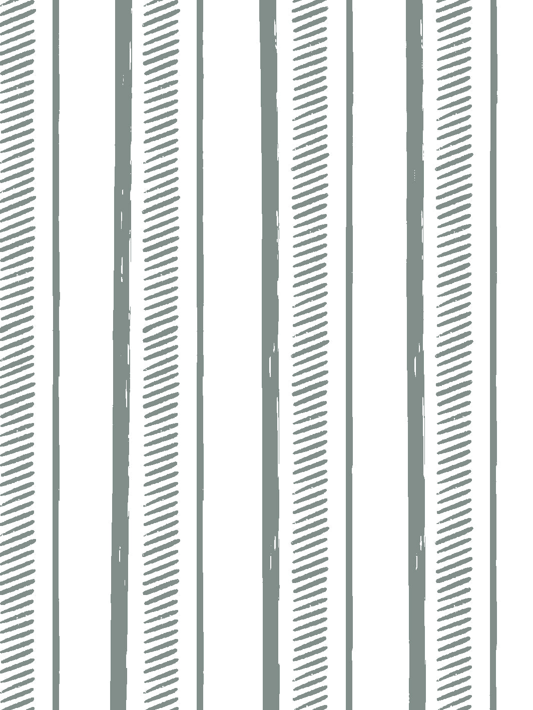 Sugar Paper 'Hatch Stripe' Forest Wallpaper - Peel and Stick Removable Wallpaper for Bedroom, Nursery, and Home Office Decor