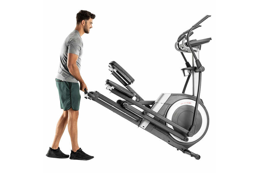ProForm Carbon E10 Elliptical Machine - Low Impact Cardio Trainer for Home Gym, Perfect for Weight Loss & Full Body Workout | Ideal for Small Spaces & Apartment Fitness
