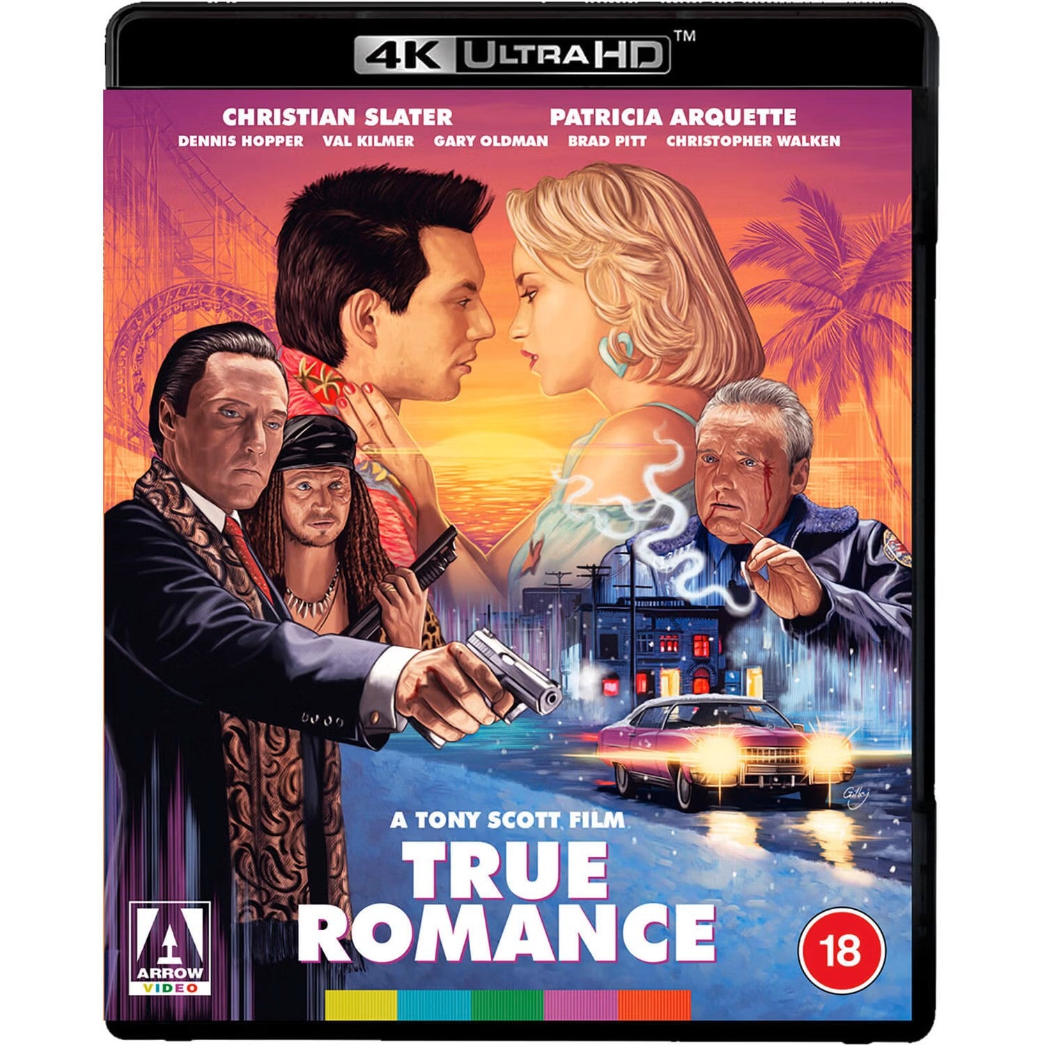 True Romance 4K Ultra HD Blu-ray | Limited Collector's Edition | Crime Drama Movie | Perfect for Home Theater & Movie Night Entertainment