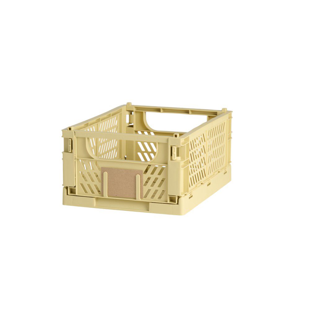 DESIGNSTUFF Slant Collapsible Storage Crate - Medium 13