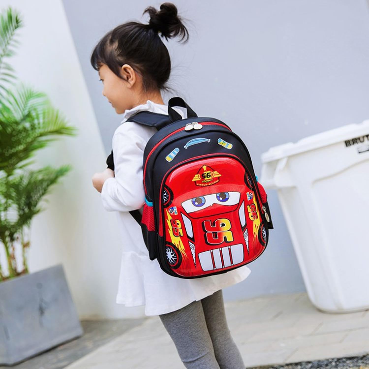 Kids Cartoon Backpack for Toddler Boys & Girls - Durable School Bookbag for Preschool, Daycare & Travel
