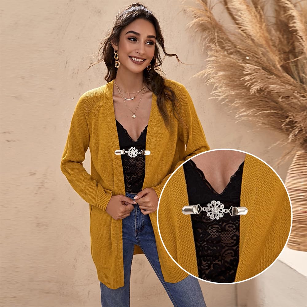 2 Pack Dress Back Cinch Clips - Waist Cincher Clips for Women, Sweater & Shirt Clips, Shawl Holder - Perfect for Formal Dresses, Office Wear & Evening Outfits