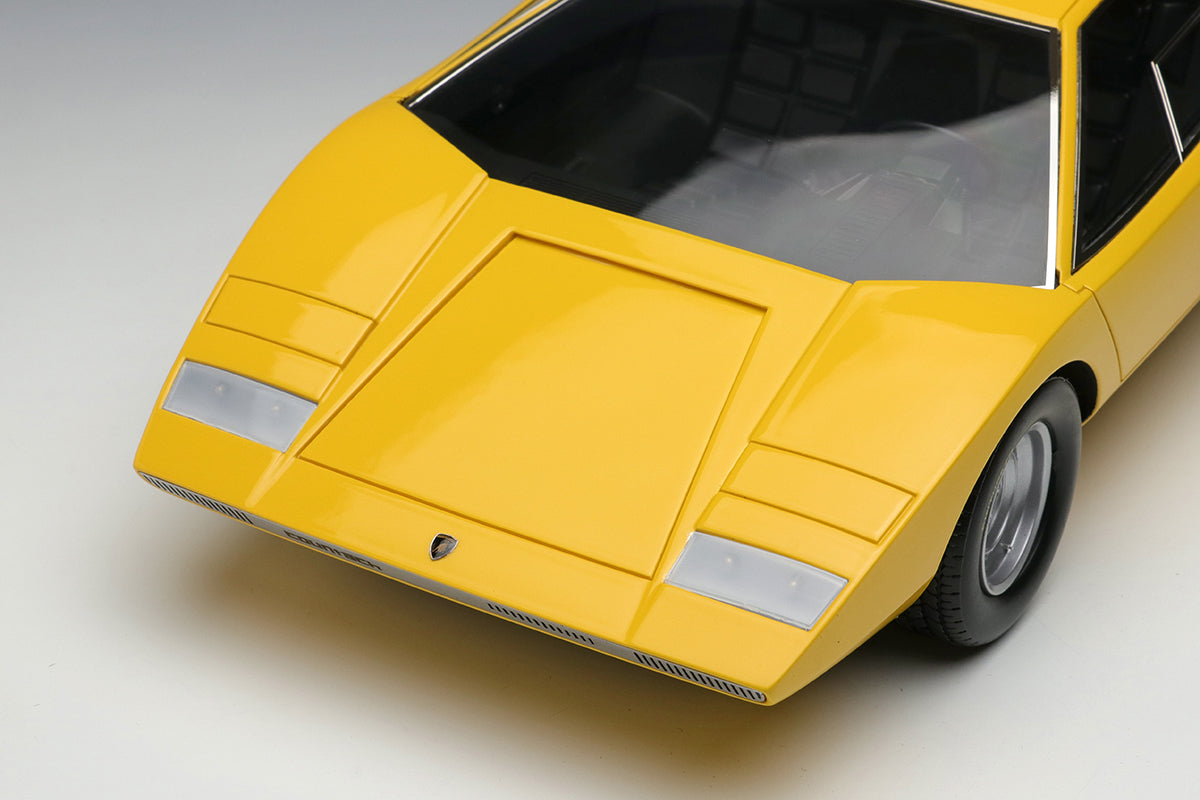 Eidolon 1:18 Scale Lamborghini Countach LP500 Bertone 1971 Geneva Motor Show Diecast Model Car - Perfect for Collectors, Display & Italian Sports Car Enthusiasts