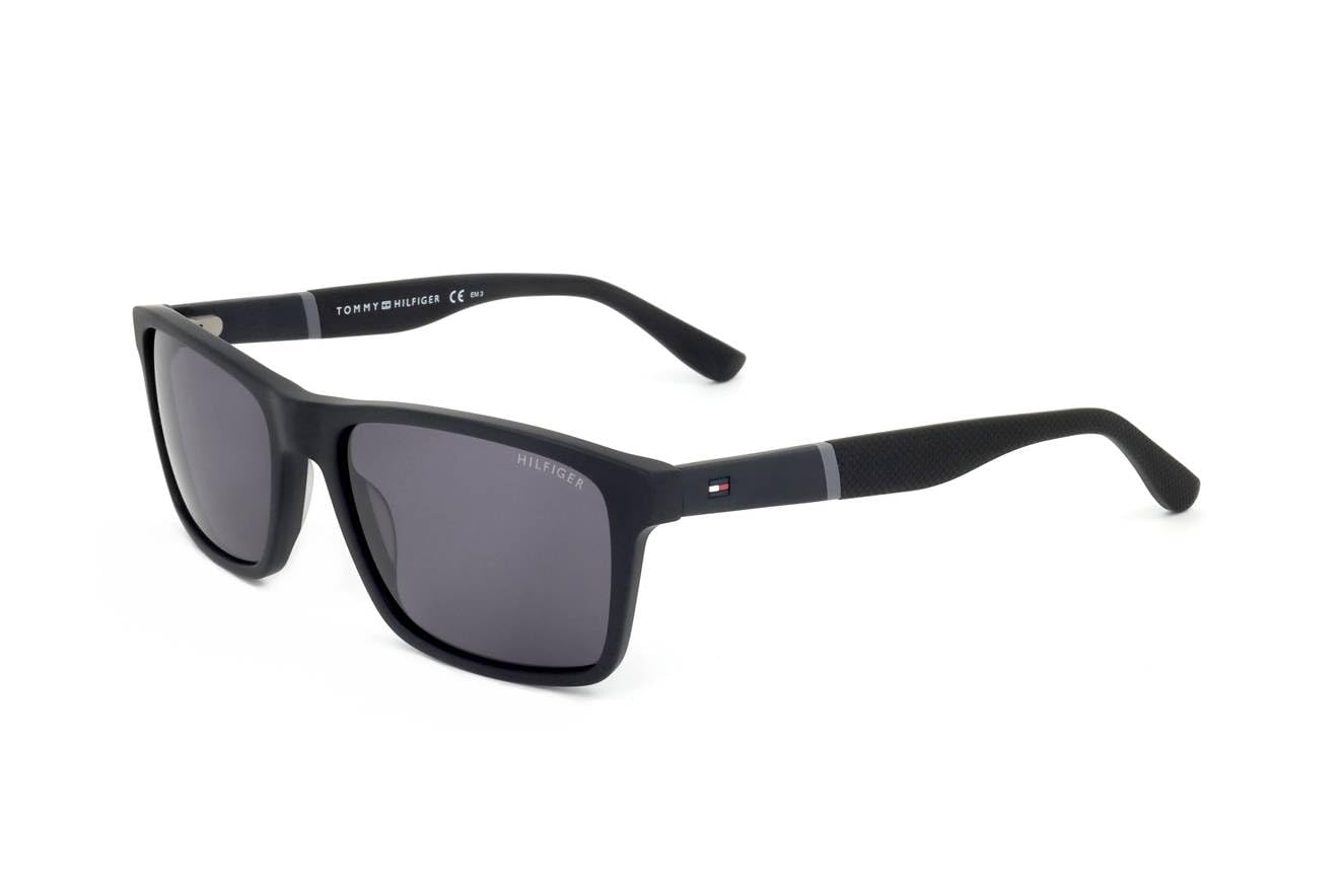 Tommy Hilfiger TH1405S Rectangular Sunglasses for Men & Women - UV Protection, Classic Designer Shades for Outdoor, Driving, Beach & Fashion