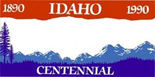 Custom Idaho License Plate #2 - Personalized DIY Design Online | Free Personalization for Cars, Trucks & Motorcycles | Perfect for Gifts & Vehicle Customization