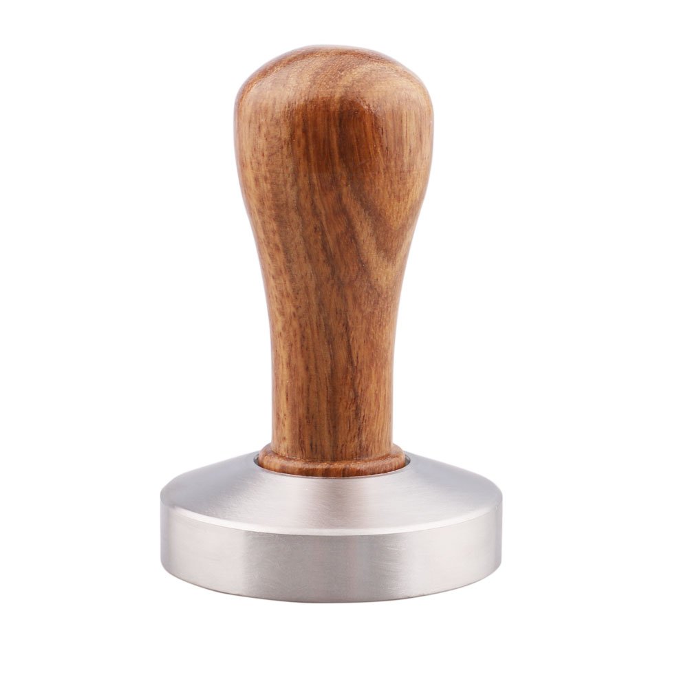 Premium 58mm Stainless Steel Coffee Tamper - Professional Barista Espresso Press for Perfect Coffee Grounds | Ideal for Home Brewing & Cafe Use