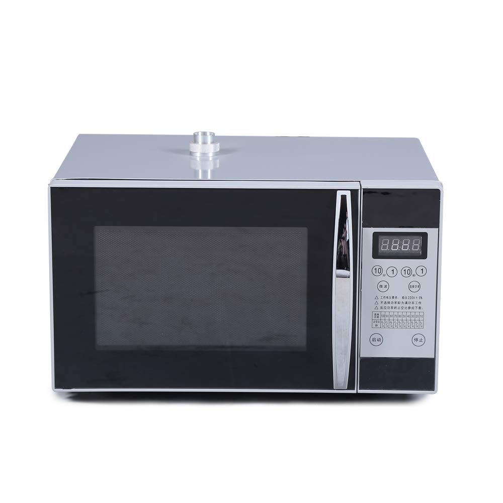 HNZXIB Lab Microwave Reactor WBFY201 - 220V/50Hz Chemical Radiation Oven with Continuous Autoclave Function - Polyester Lacquered Steel for Laboratory Research & Chemical Synthesis