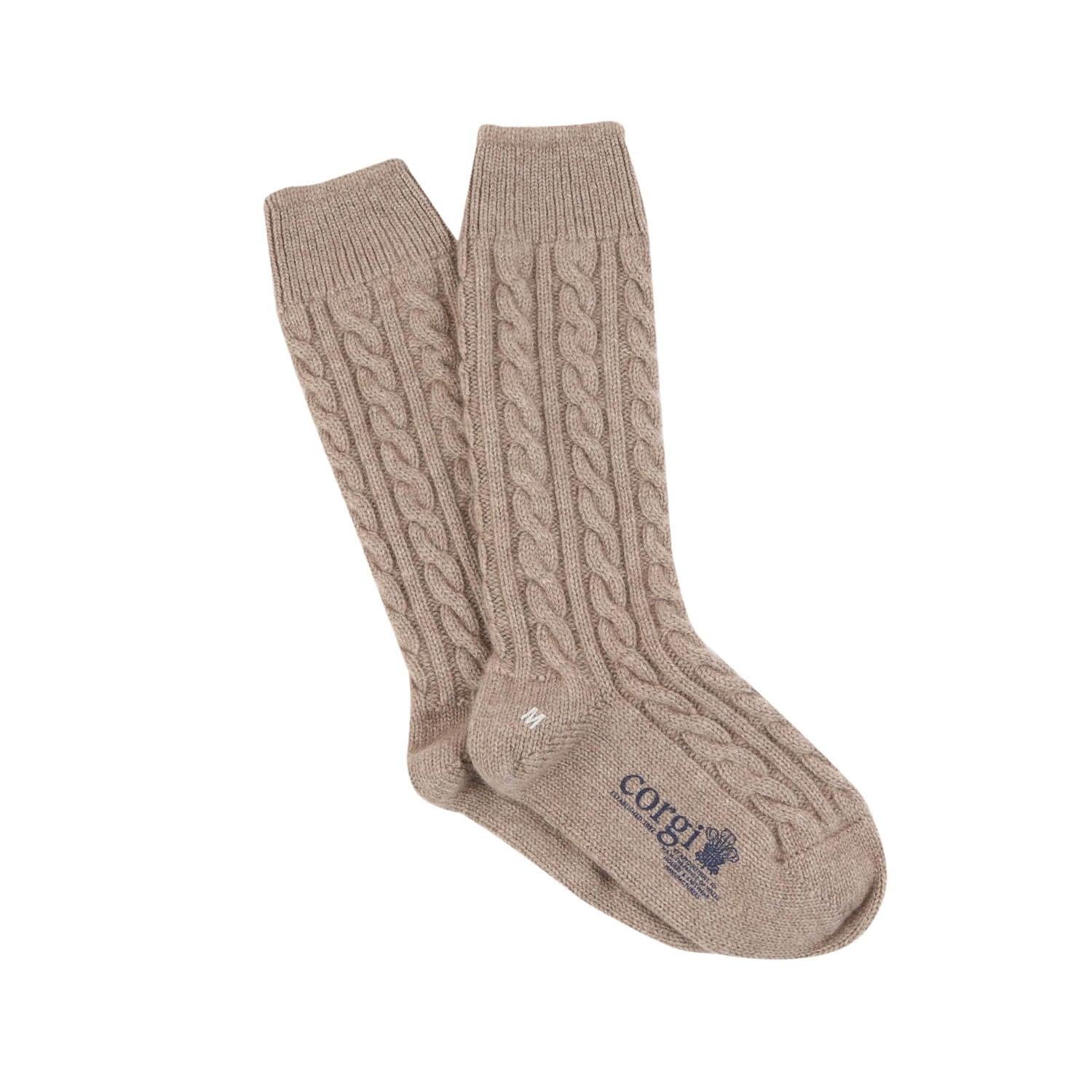 Handmade Pure Cashmere Socks for Women - Ultra Soft Winter Warm Knitted Socks - Perfect for Home, Office & Gift Giving