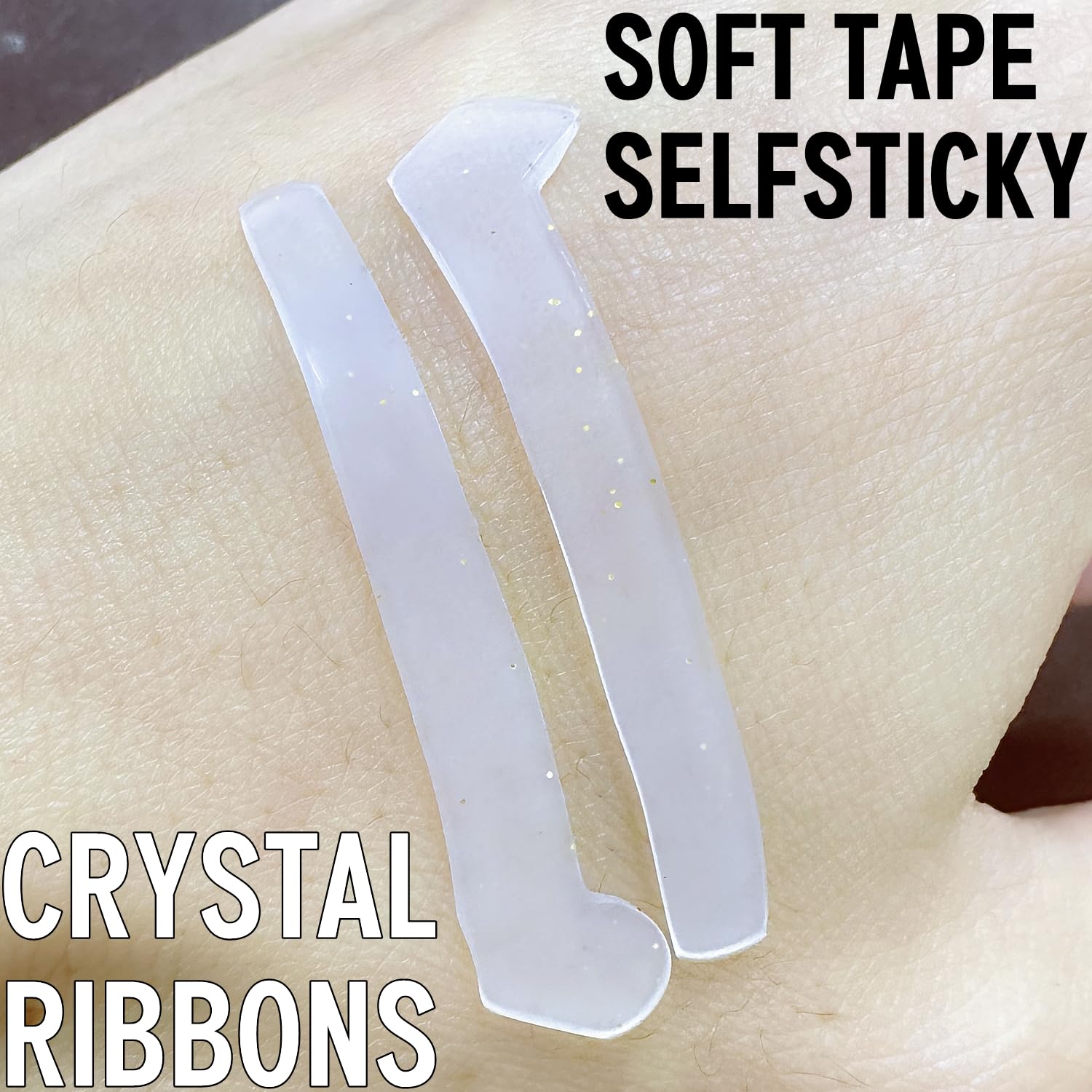 Professional Lash Lift Silicone Ribbon Covers - Self-Adhesive Soft Eyelash Perm Strips for Lash Lifting & Tinting (4 Pairs) - Ultra Gentle Firm Hold for Salon & Home Use