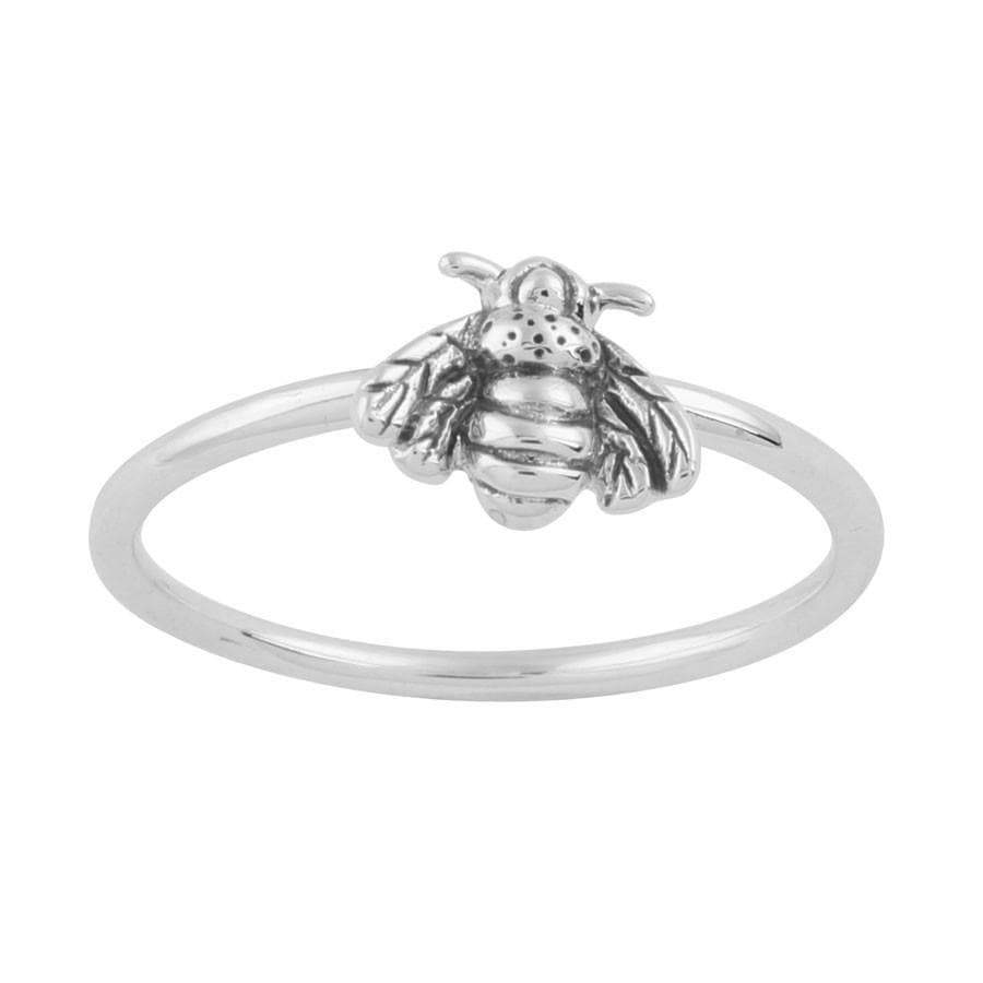 Pollination Bee Ring - Stainless Steel Adjustable Beekeeping Jewelry for Gardeners & Nature Lovers (Perfect for Outdoor Activities & Beekeeping Gifts)
