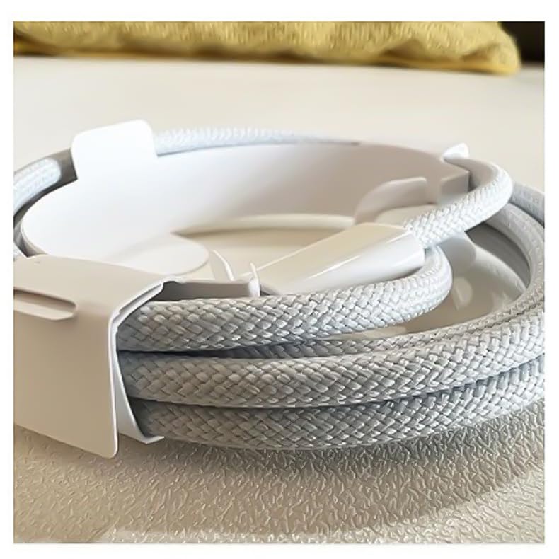 Premium Braided USB-C to USB-A Fast Charging Cable for Apple iPhone 16/15 Pro Max - Durable Nylon Woven CarPlay Charger Cord - Compatible with iPhone Charging & CarPlay System - Perfect for Home, Office & Car Use