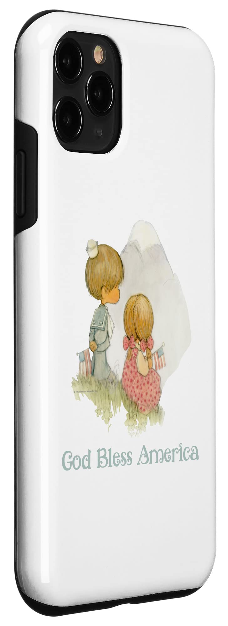 iPhone 11 Pro Case - God Bless America Design - Premium Protective Phone Cover for iPhone 11 Pro - Perfect for Patriotic Americans, Independence Day, Memorial Day & Everyday Use