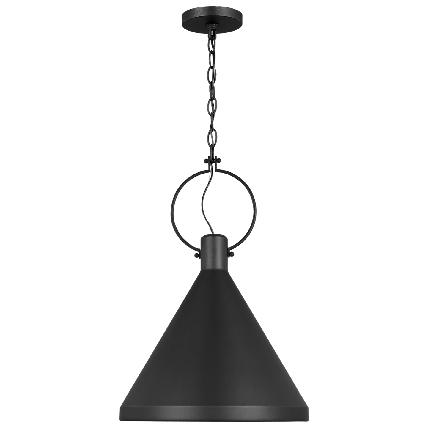 Randi 1 Light Pendant - Modern Single Bulb Hanging Light Fixture for Kitchen Island, Dining Room & Bedroom Decor
