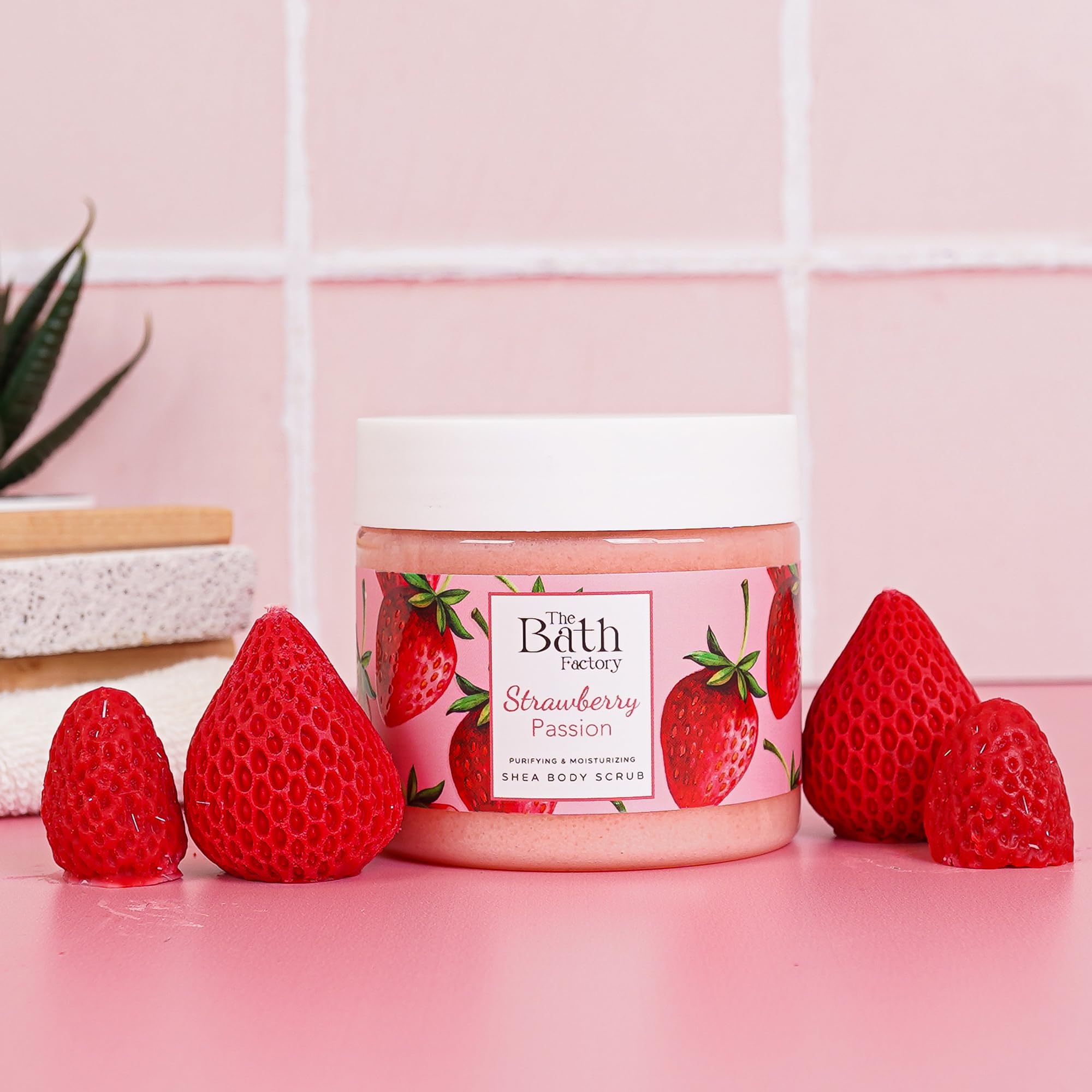 Exfoliating Body Scrub with Moisturizing Shea Butter & Natural Vanilla Extract | 100% Vegan | Gentle Face, Hand & Foot Scrub for Smooth Skin | Perfect for Spa Day, Dry Skin Care & At-Home Self-Care Routine