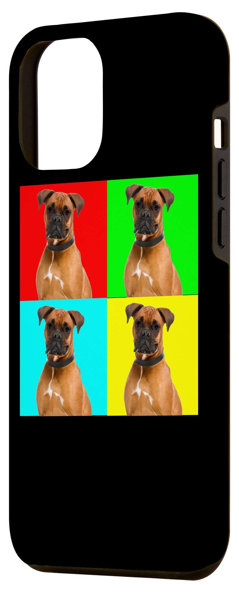 iPhone 12 Pro Max Case with Pop Art Dog Boxer Design - Durable Protective Cover for Everyday Use & Gift Giving