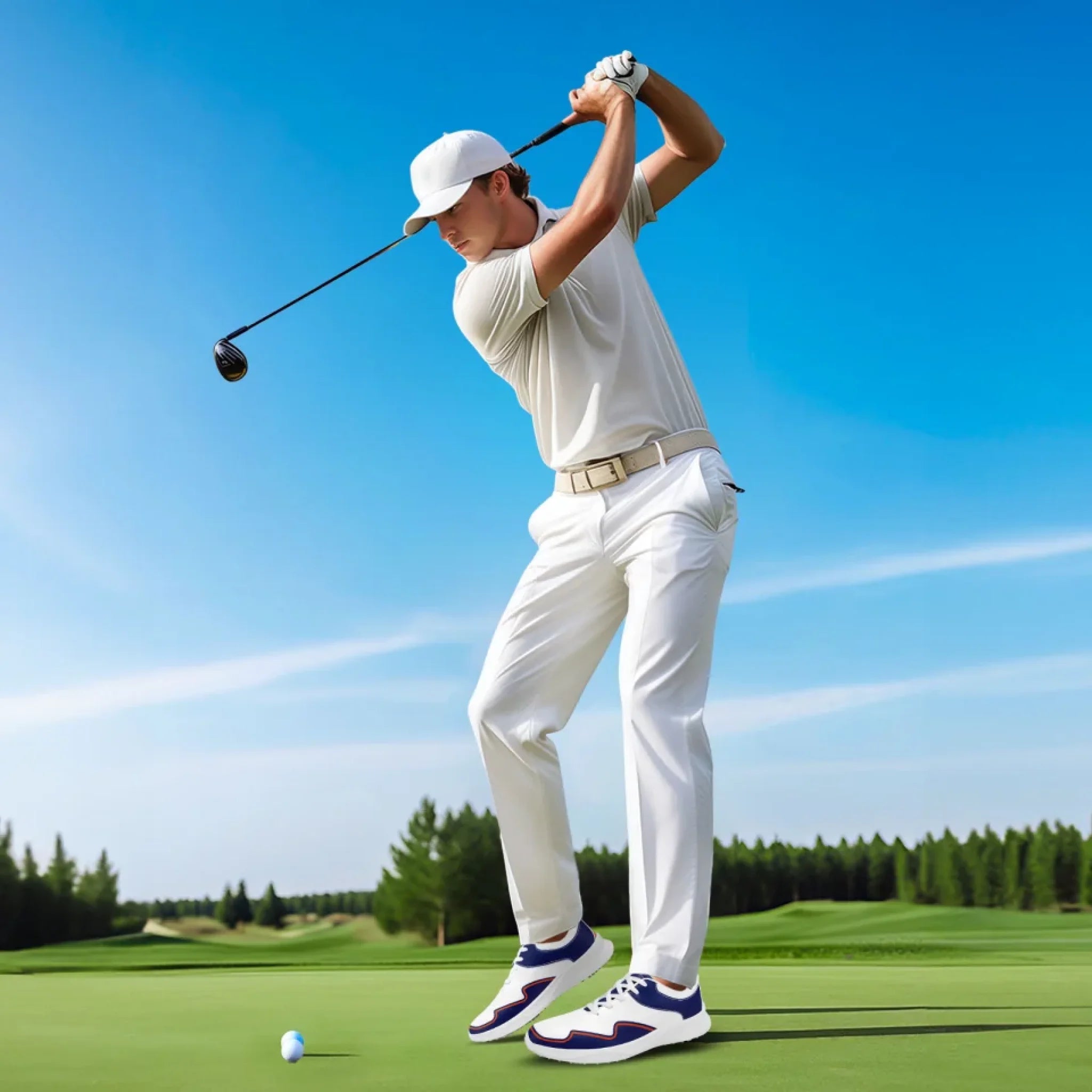 Custom Golf Shoes for Training & Academies – Lightweight Performance Golf Footwear FN062 25028054 | Perfect for Driving Range, Golf Course & Practice Sessions