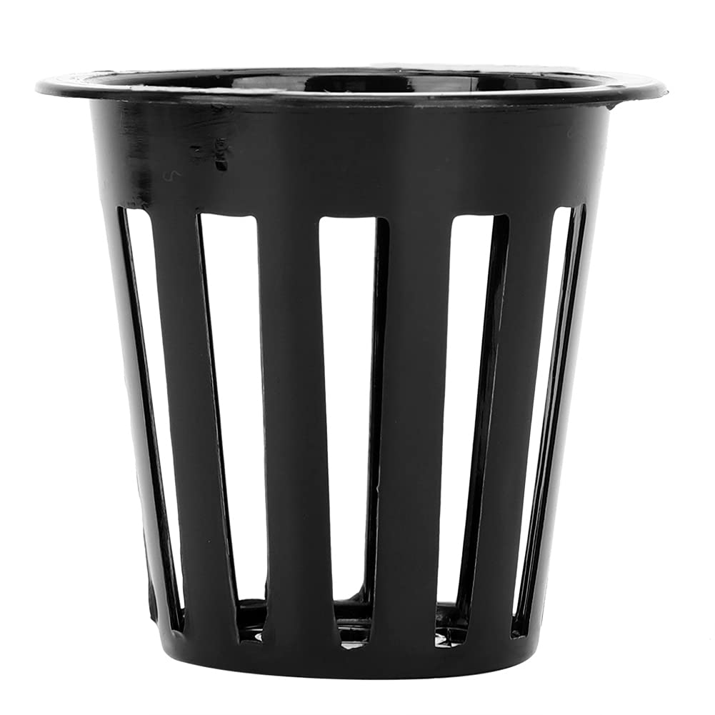 50 Pcs Flexible Nursery Pots - Hydroponic Mesh Baskets for Soilless Plant Growing, Mini PP Flower Pots for Greenhouse & Indoor Gardening | Perfect for Herbs, Vegetables & Seedlings