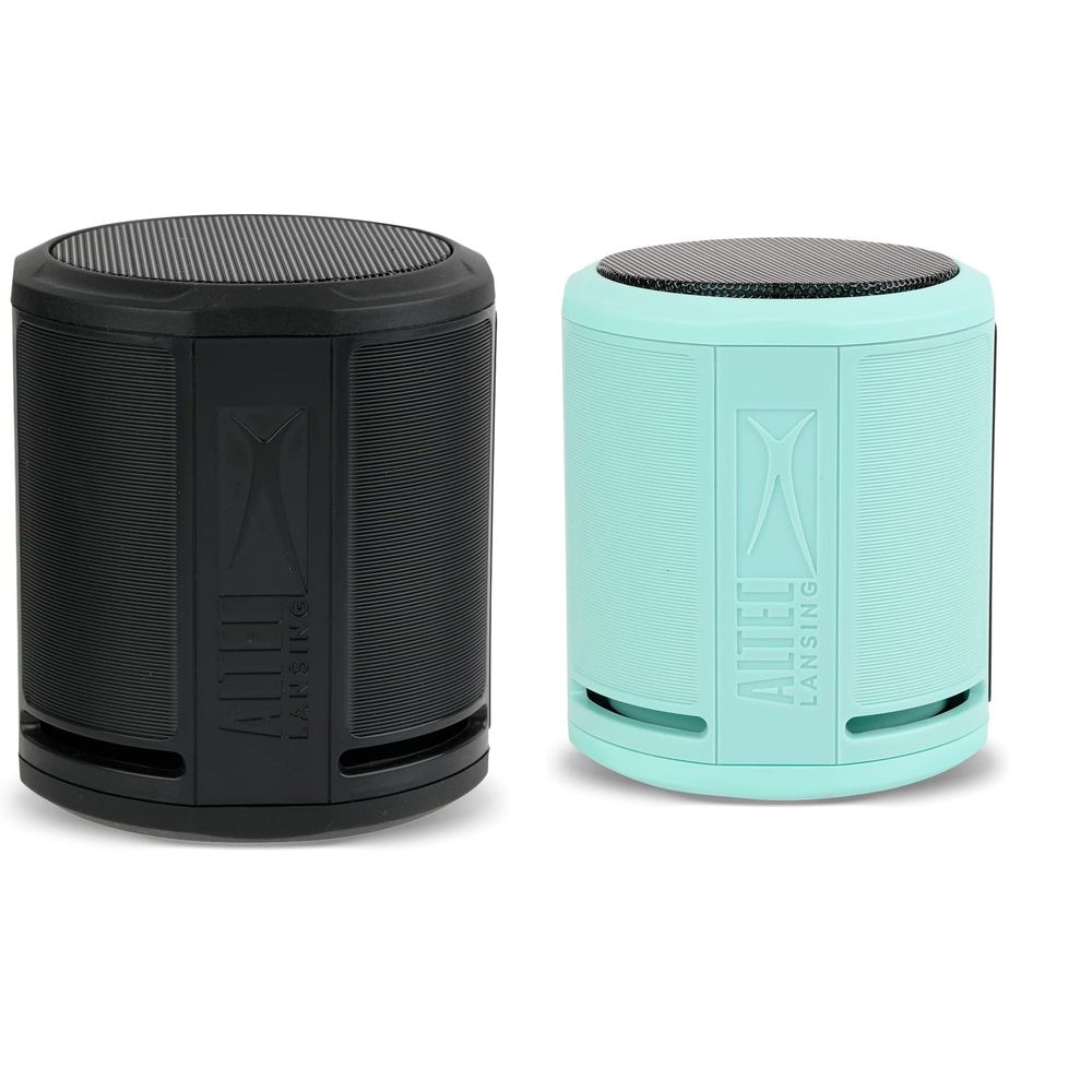 Altec Lansing HydraOrbit EverythingProof Waterproof Bluetooth Speaker 2 Pack - Wireless Outdoor Speaker for Pool, Beach, Camping & Shower Use