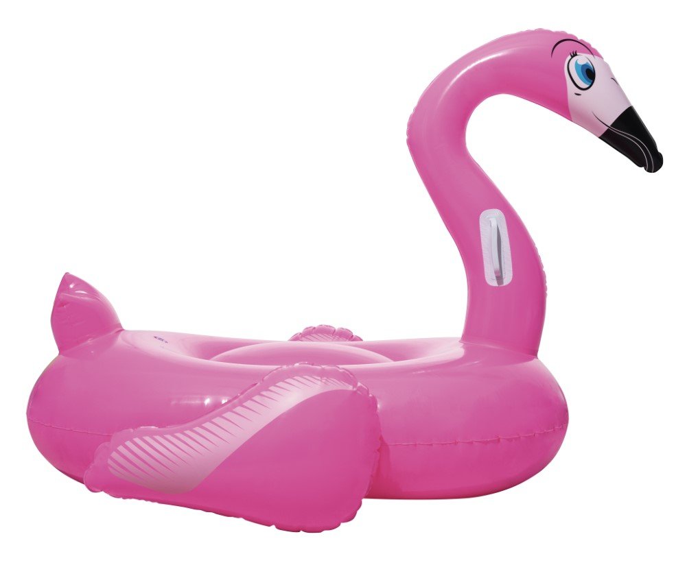 Bestway Giant Inflatable Flamingo Float Rose Pink 135