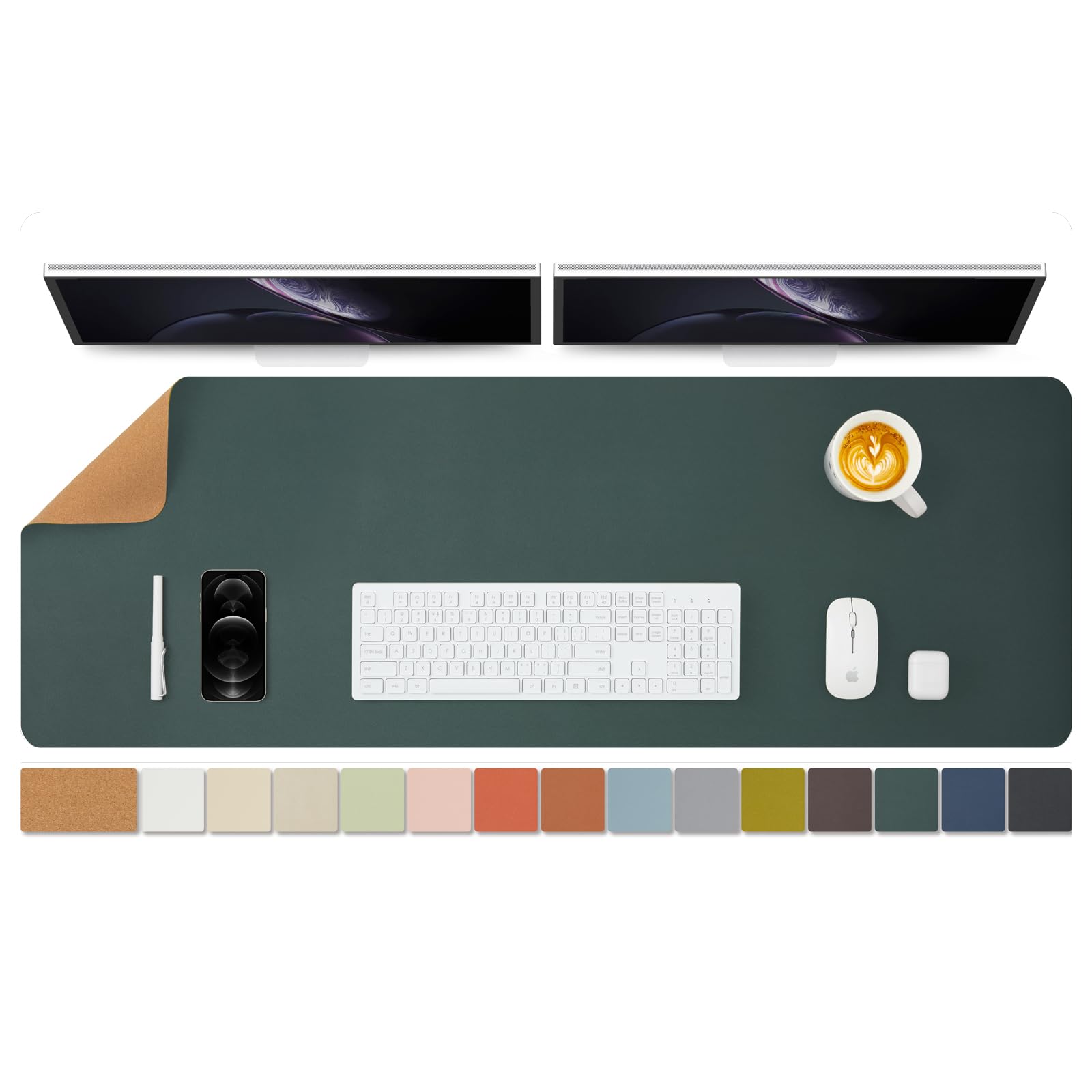 Premium Large Cork Desk Mat - 47.2