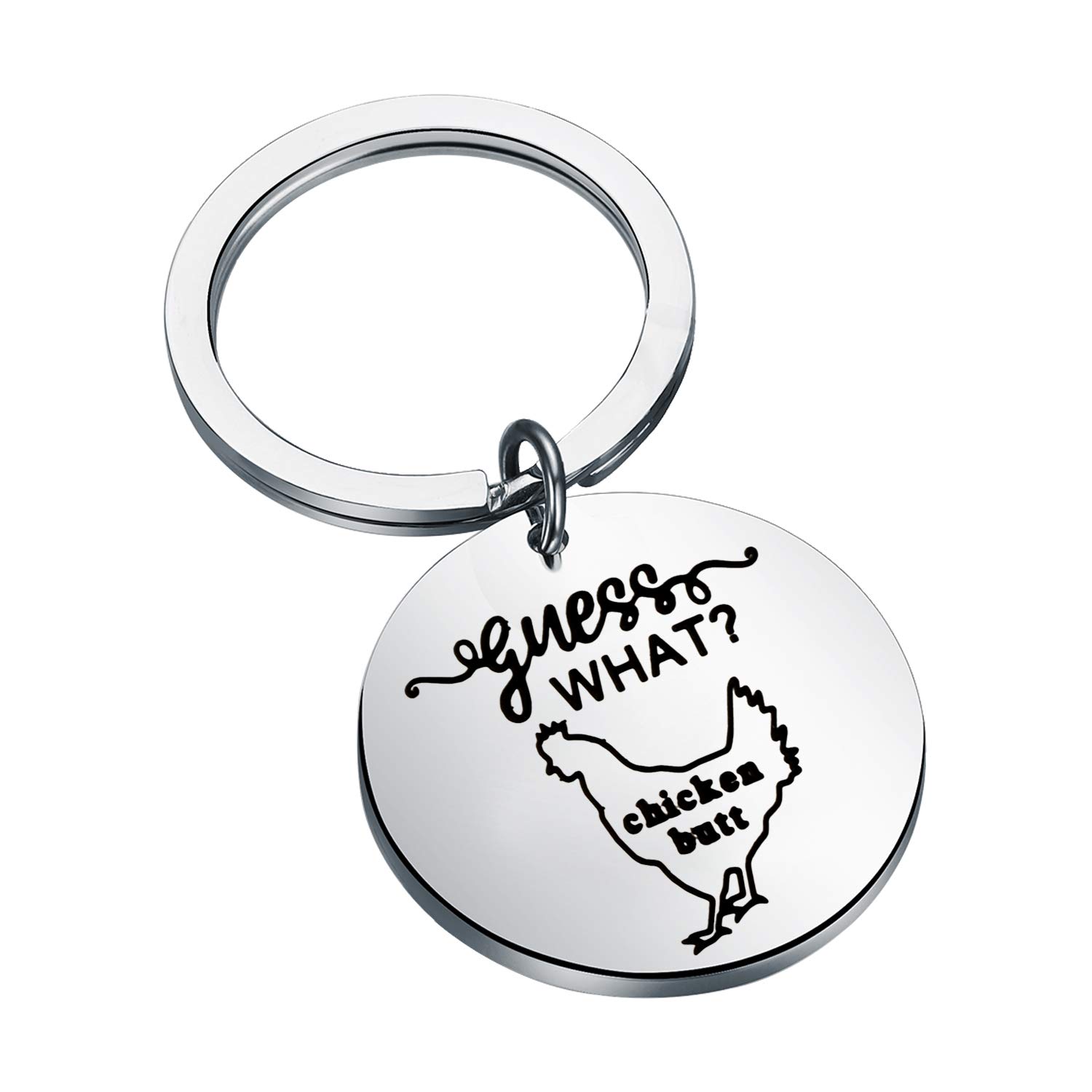 Funny Chicken Jewelry & Keychain - Cute Chicken Themed Gifts for Chicken Lovers, Chicken Mom Presents - Perfect for Birthdays, Farmhouse Decor & Poultry Enthusiasts