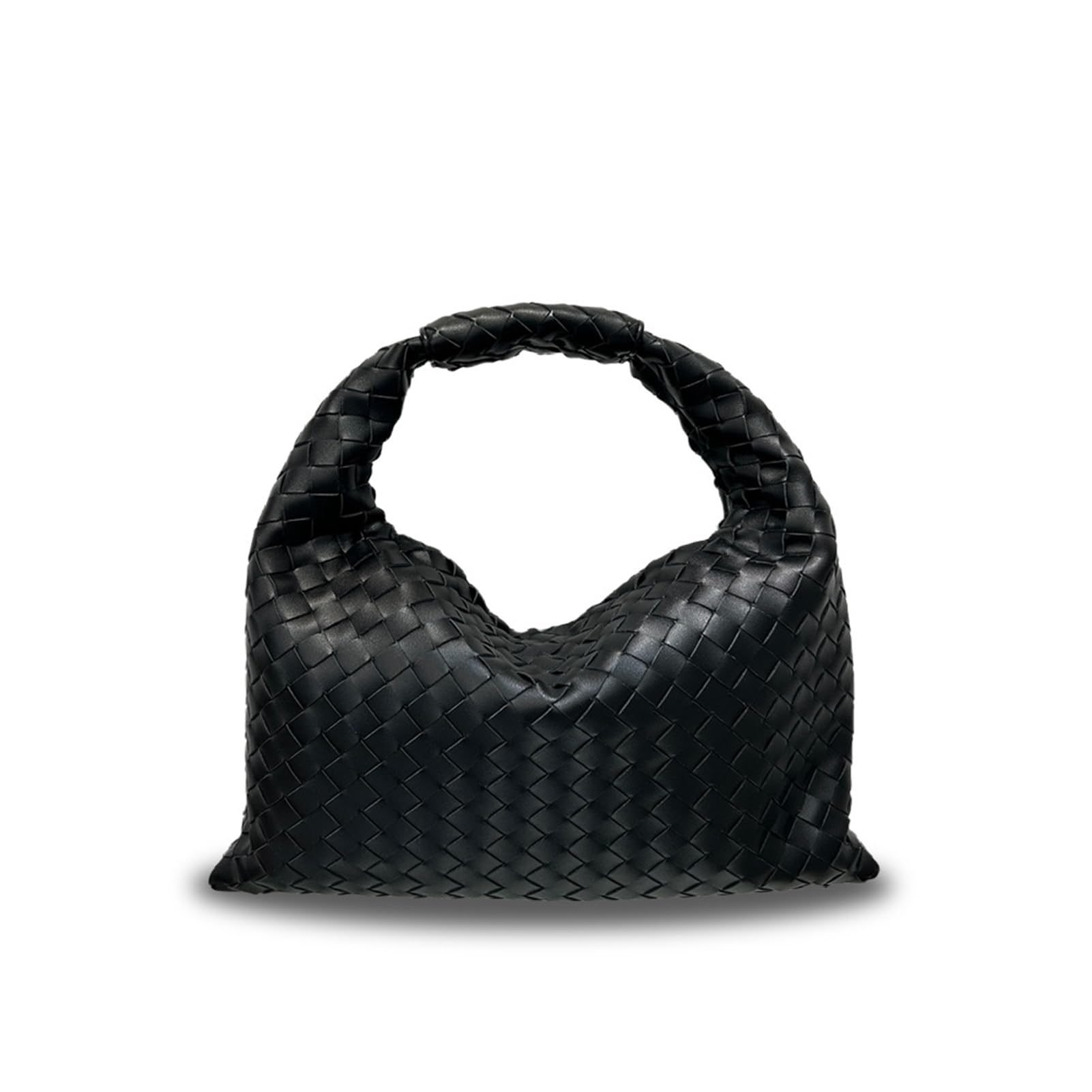 Stylish Woven Leather Handbags for Women - Genuine Leather Tote & Top Handle Purse for Work, Shopping & Travel | Durable & Fashionable Everyday Bag