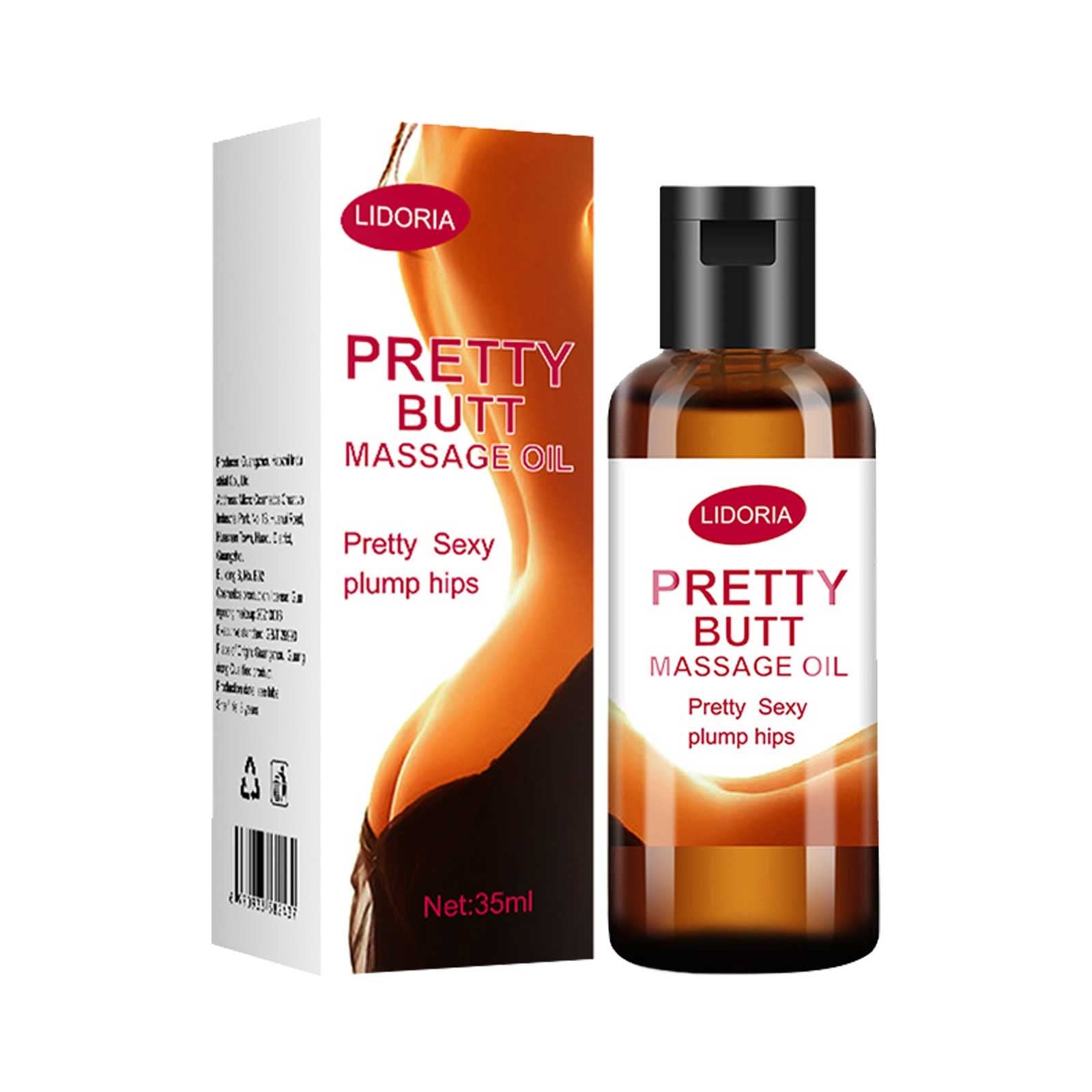 **Glute Enhancement Oil for Women - 35ml Natural Herbal Butt Firming & Hip Massage Oil with Green Tea Extract | Skin Tightening & Lifting | Post-Workout Recovery & Body Care**