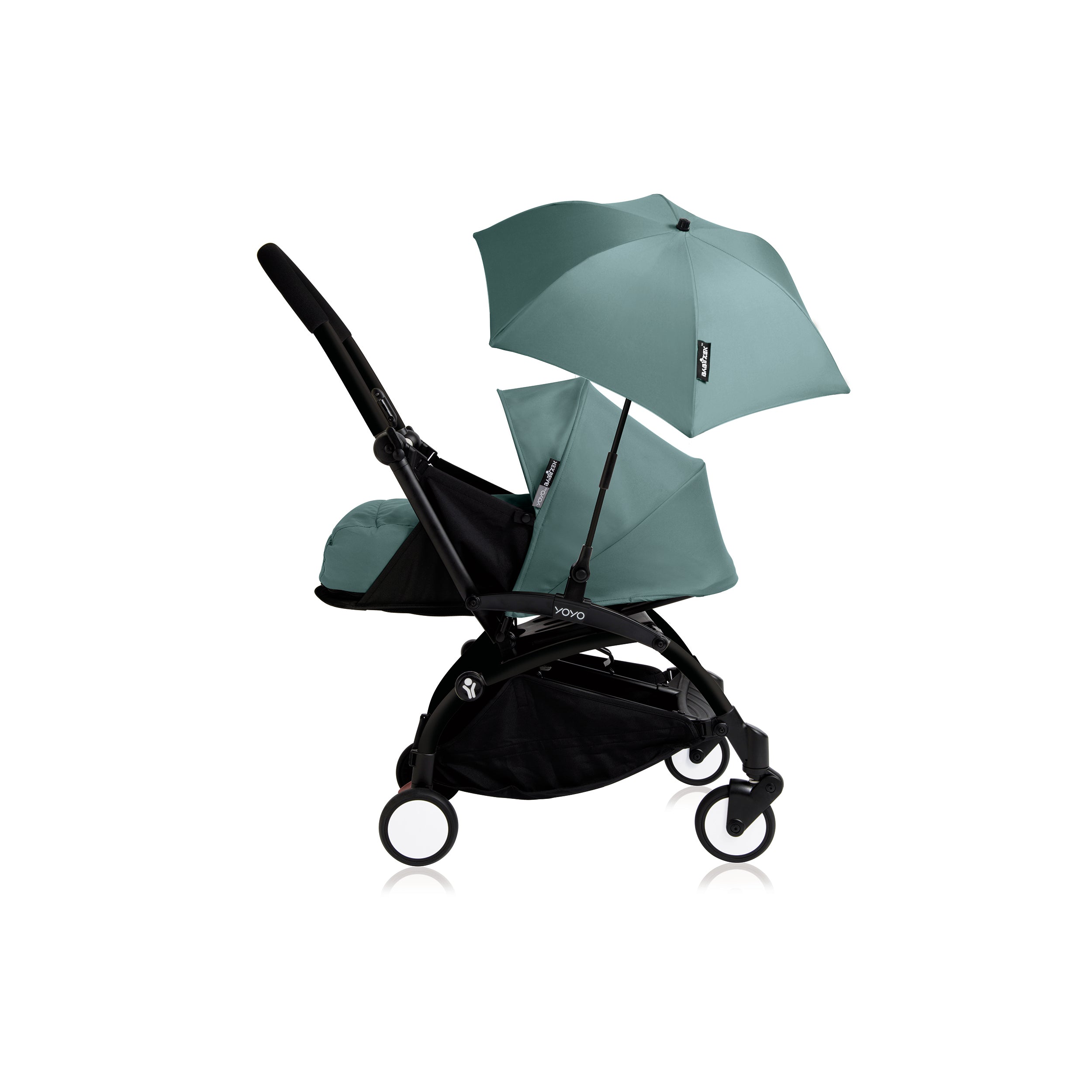 BabyZen YOYO Stroller Sunshade Parasol in Aqua Blue - UV Protection for Baby Strollers, Perfect for Outdoor Walks and Beach Trips