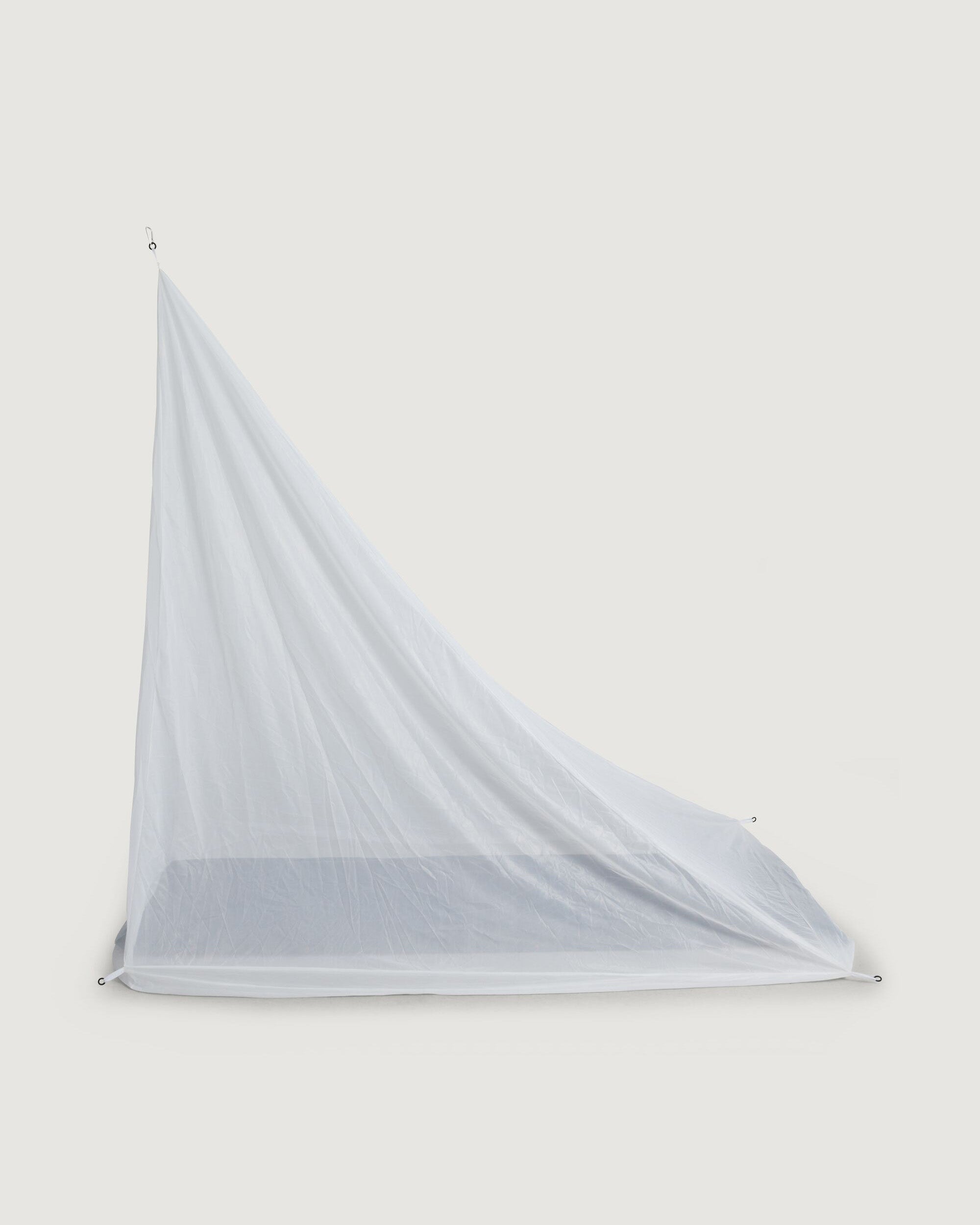 Premium Mosquito Net for Single Bed - White | Lightweight & Breathable Protection | Ideal for Camping, Travel & Home Use