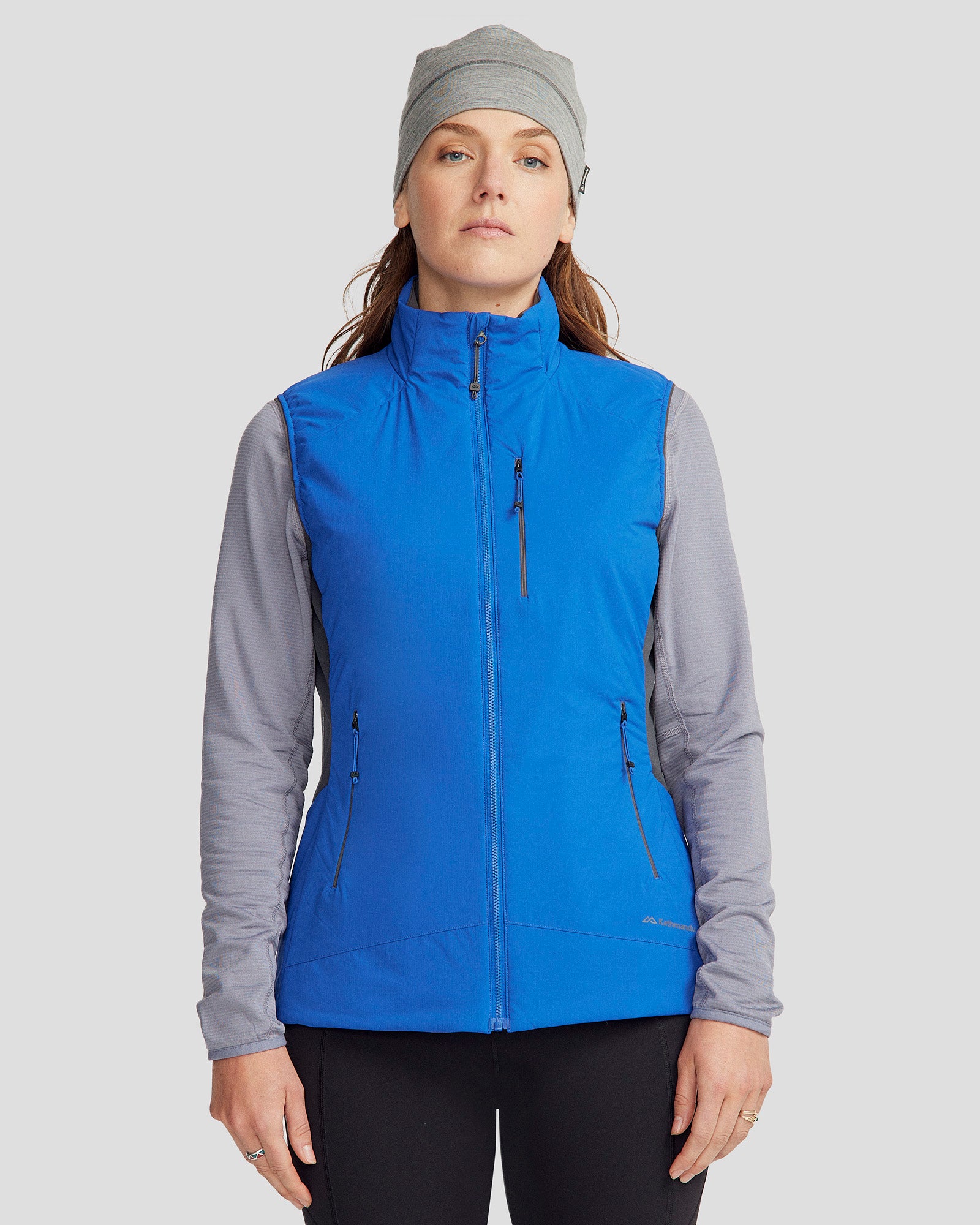Women's Seeker PrimaLoft® Active Vest - Lightweight Insulated Jacket for Outdoor Activities | Hiking, Running & Winter Sports | Peak Blue