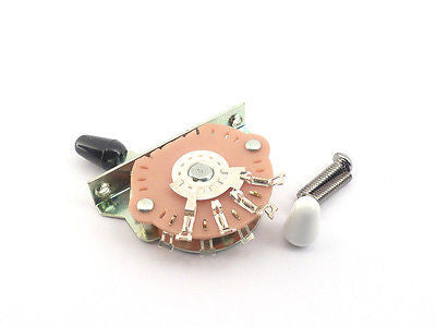 Fender Original 5-Way Selector Switch 099-1367-000 - Premium Guitar Pickup Selector for Stratocaster & Telecaster - Perfect for Upgrades & Repairs