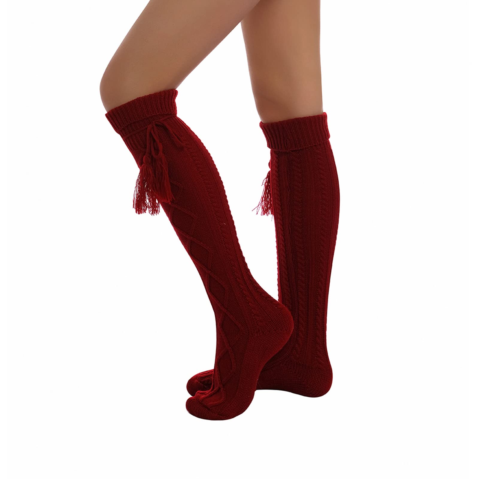 Women's Knitted Crochet Leg Warmers - Soft Boot Socks for Winter, Yoga, Dance & Outdoor Activities - Cozy Handmade Knitwear for Cold Weather & Fashion