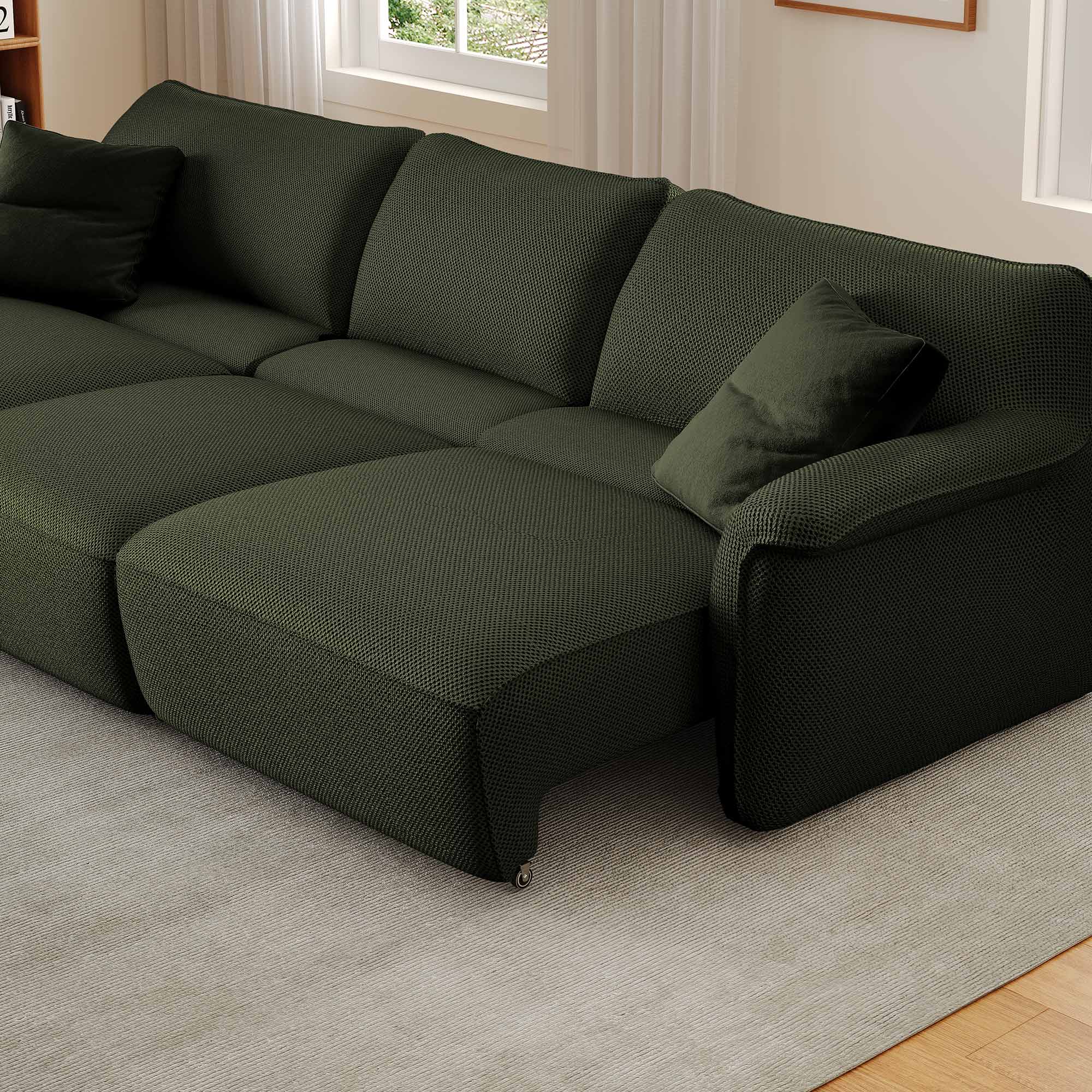 Vero Power Sleeper Sofa - Convertible 3-in-1 Sofa Bed with USB Charging & Storage | Perfect for Small Spaces, Guest Rooms & Apartments