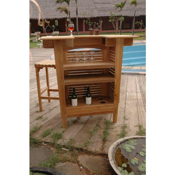 Montego 3-Piece Outdoor Bar Set - Patio, Garden, Poolside, and Backyard Furniture for Relaxing and Entertaining