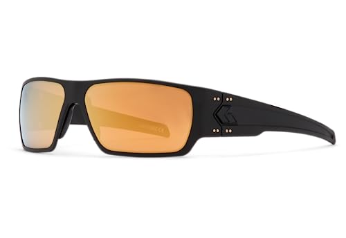 Black With Black Logo - Gold Mirror Optimized Polarized (Opz)