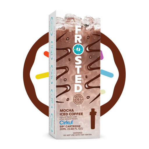 Delicious Frosted Mocha Iced Coffee - Premium Cold Brew Coffee Mix for Home & Office - Perfect for Summer Refreshment, Breakfast Boost, or Afternoon Pick-Me-Up