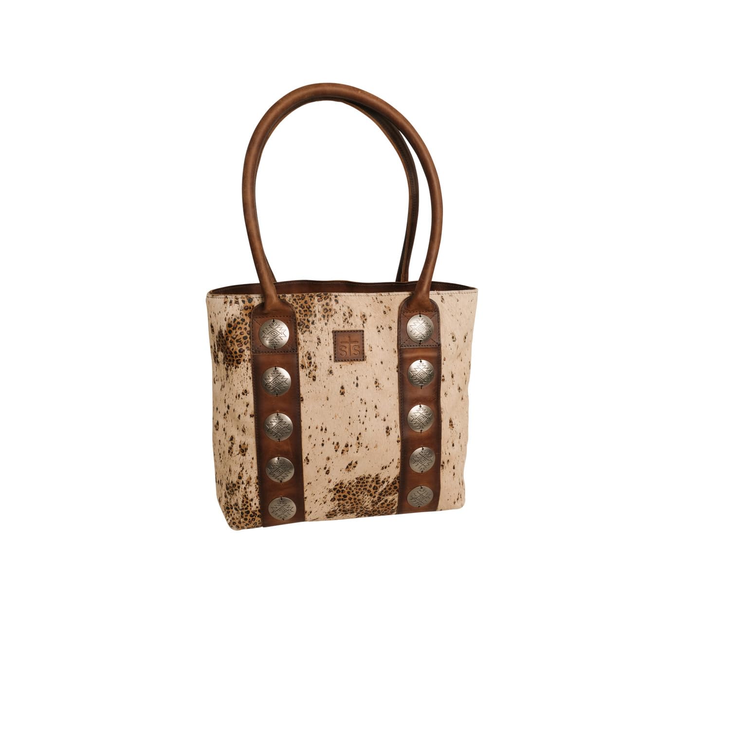 STS RANCHWEAR Serengeti Tote Bag for Women - Large Leather Handbag in Brown | Perfect for Work, Travel & Everyday Use