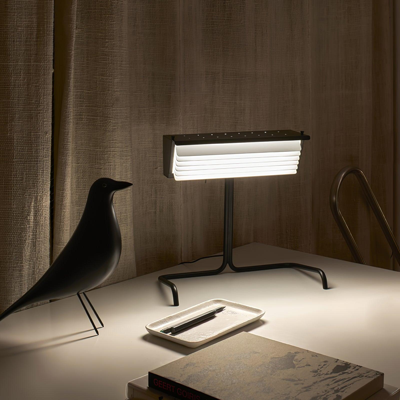 Xalor Modern LED Table Lamp with Touch Control - Adjustable Brightness for Bedroom, Living Room, and Office - Perfect for Reading, Working, and Relaxing