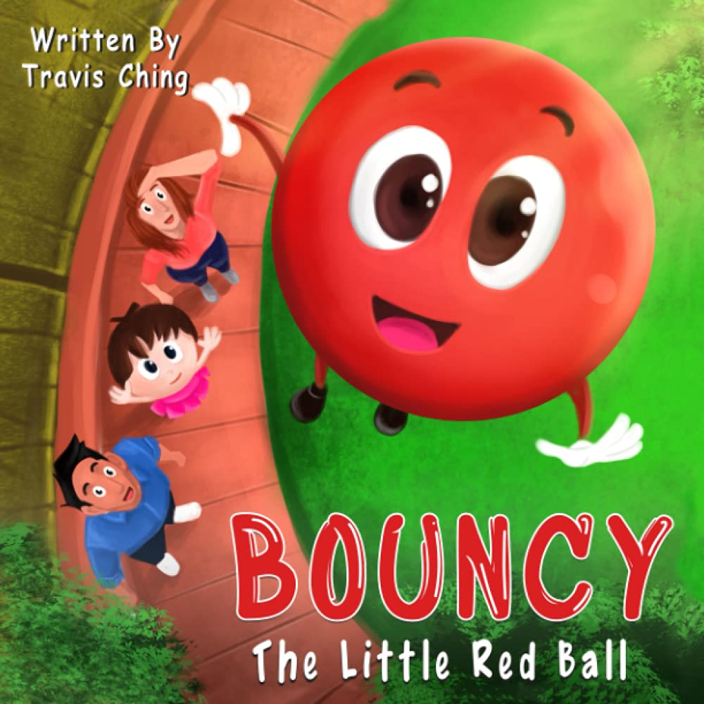 Bouncy the Little Red Ball - High-Quality Bouncing Toy for Kids, Pets & Outdoor Play - Perfect for Backyard, Park & Indoor Fun