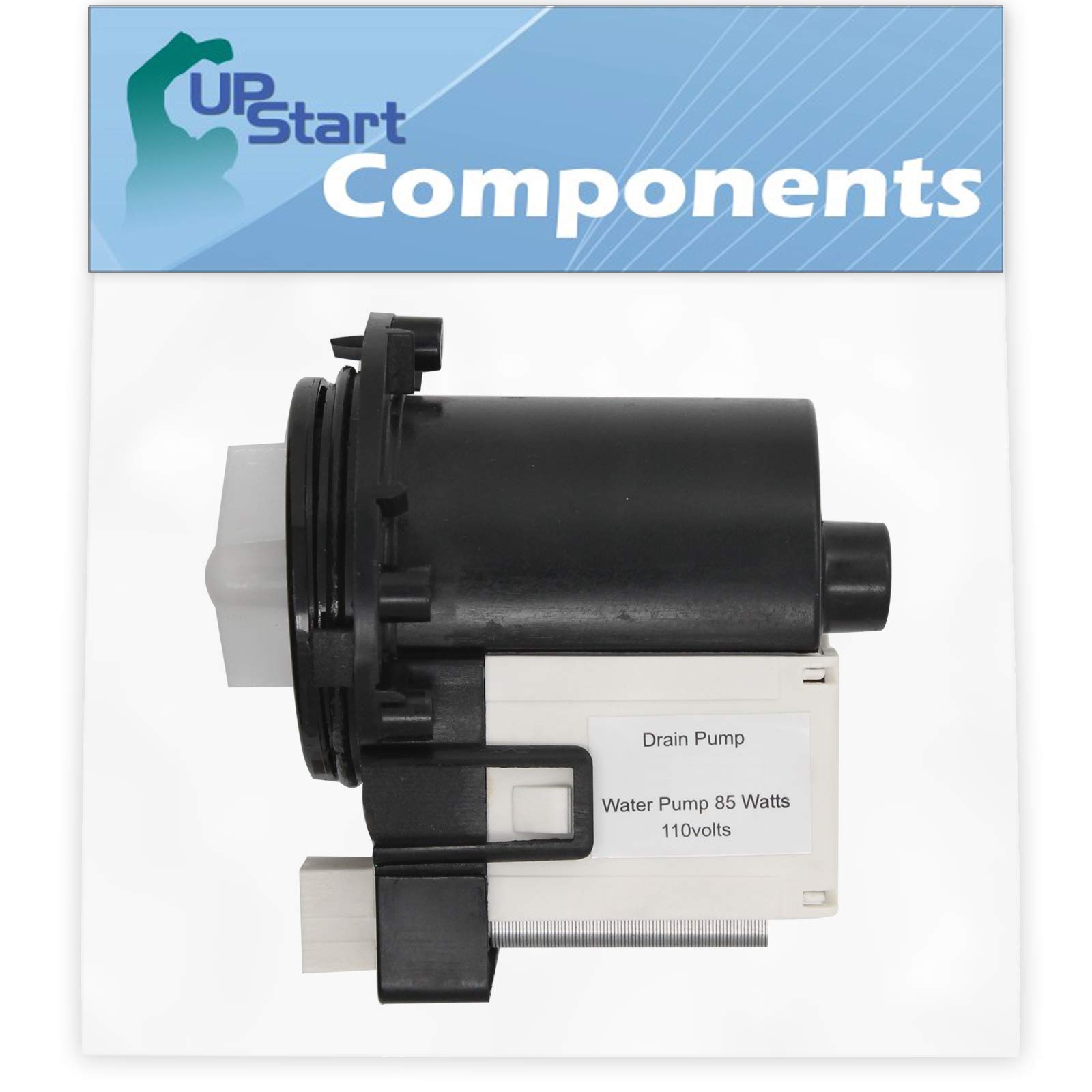 Samsung WA50F9A8DSW/A2-0001 Washing Machine Drain Pump Replacement - DC31-00054A Water Pump Compatible with UpStart Components - Perfect for Home Laundry Repair & Maintenance