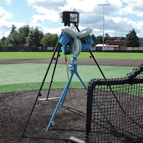 Jugs Carousel Feeder – Automatic Baseball & Softball Pitching Machine (Holds 36 Baseballs or 18 Softballs) – Perfect for Solo Batting Practice, Team Drills & Backyard Training – Releases Ball Every 6 Seconds