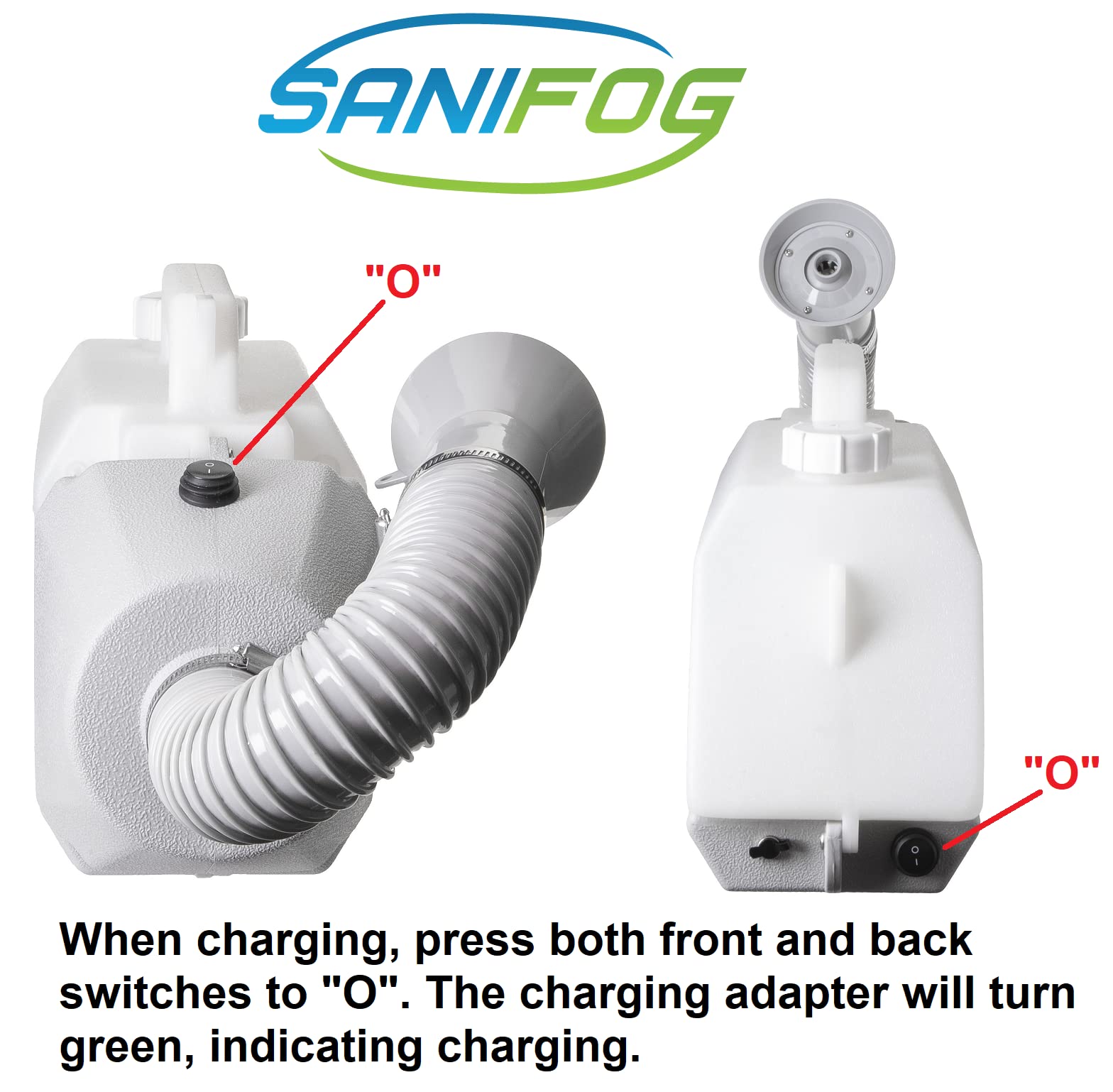 3L Cordless Disinfectant Fogger Machine - 25ft ULV Cold Fogger Electric Sprayer for Commercial, Industrial & Home Use | Perfect for Sanitizing Offices, Schools, and Public Spaces