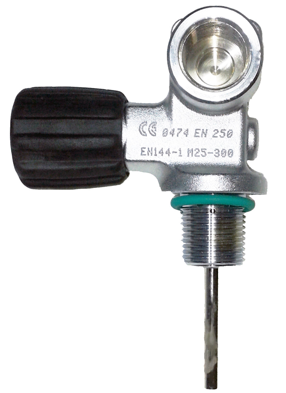 Beaver 300 Bar XFlow High Pressure Cylinder Valve M25X2 EN1441 - Compatible with Industrial Gas Tanks & Scuba Diving Equipment
