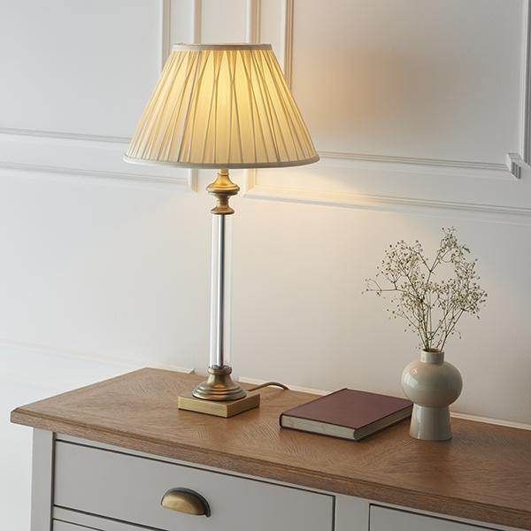 Coraline Table Lamp Base Only - Modern & Stylish Lamp Base for Home Decor, Living Room, Bedroom, or Office Lighting