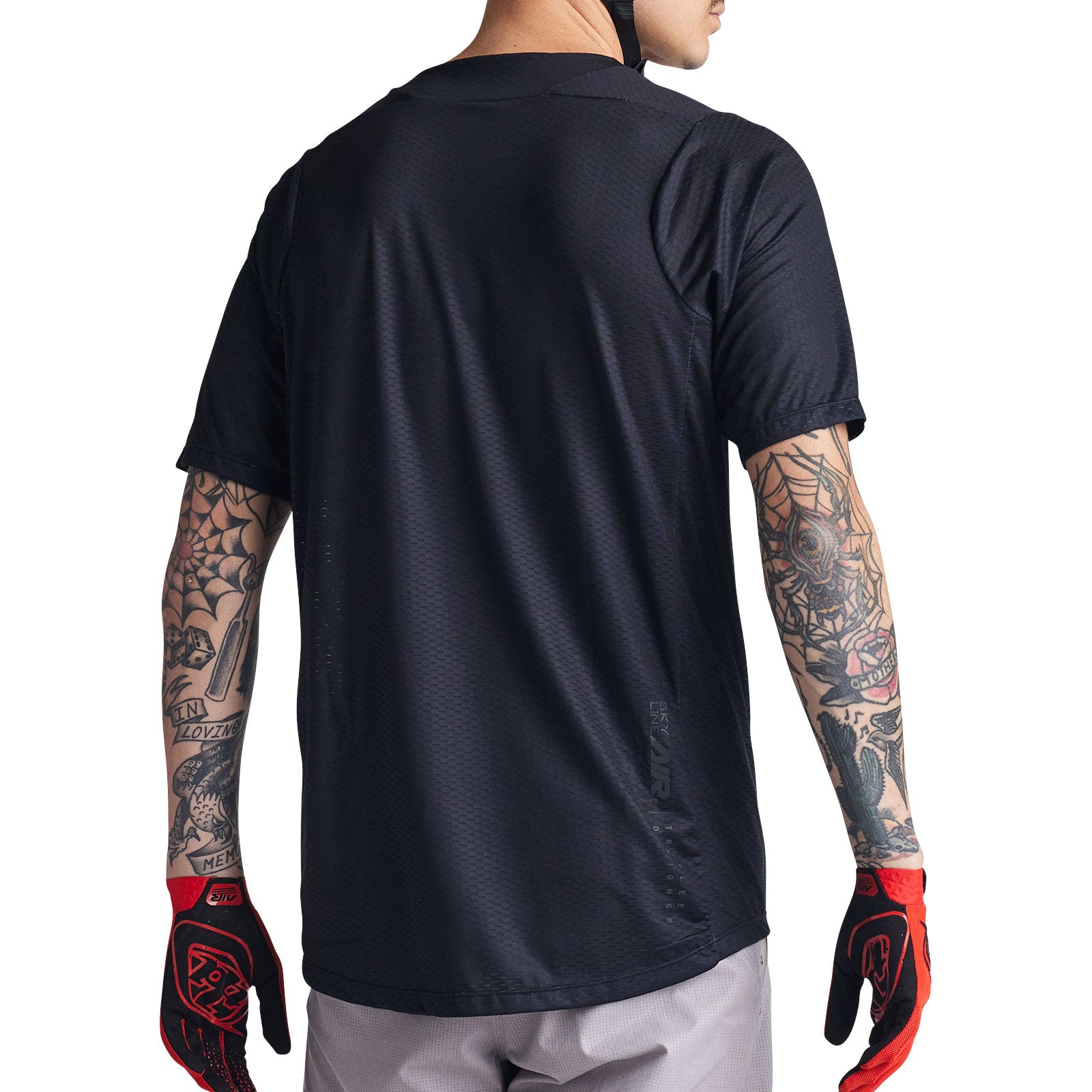 Skyline Air SS Jersey Aircore Black - Lightweight Breathable Men's Running Shirt for Gym & Outdoor Sports