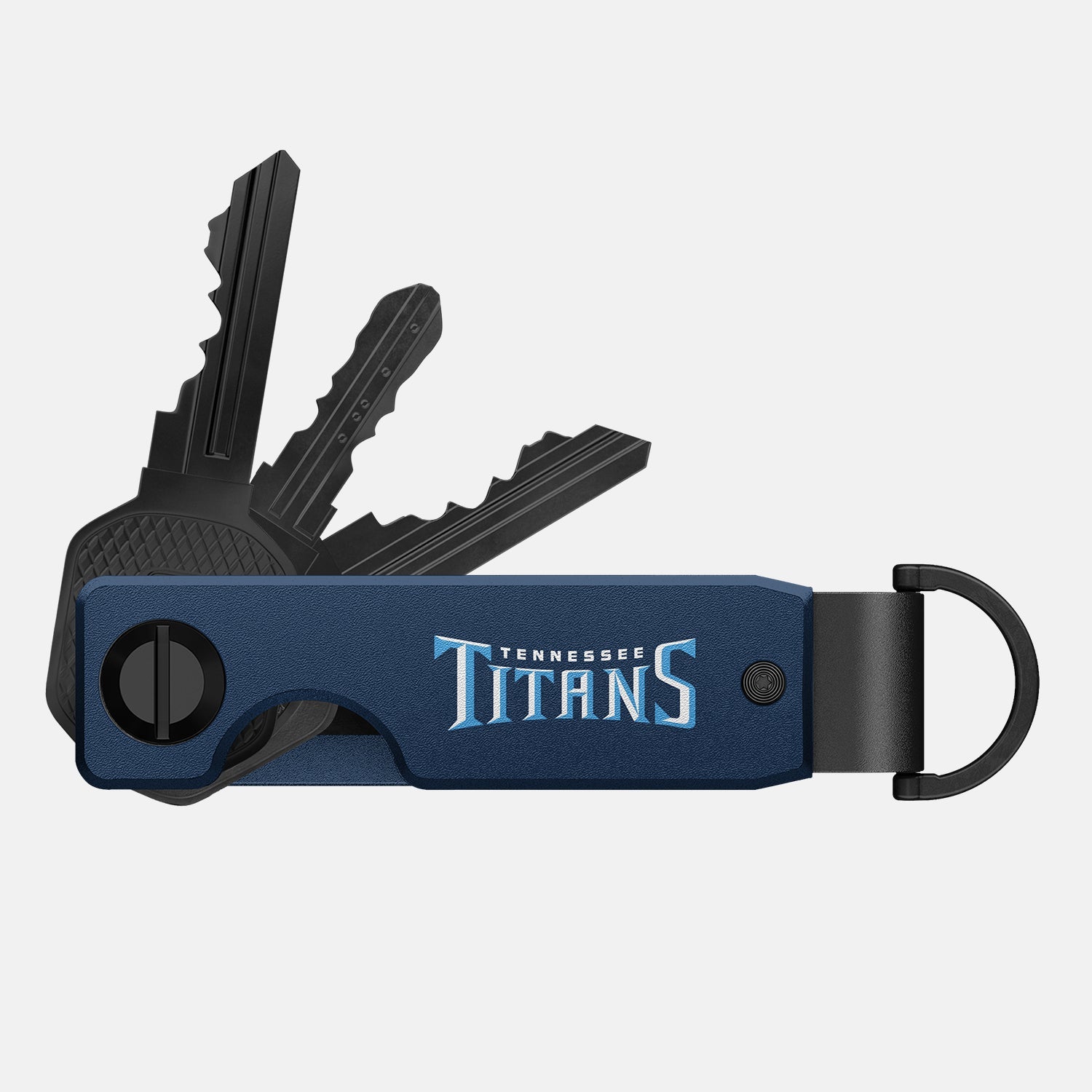 Ridge KeyCase for Tennessee Titans - Durable Titanium Key Holder with RFID Protection - Perfect for NFL Fans, Gifts, and Everyday Carry