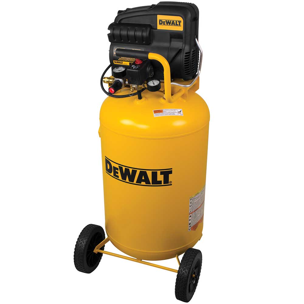 DeWALT DXCMLA1983012 30 Gallon Portable Electric Air Compressor - Powerful & Quiet for Home Garage, Workshop & Job Site Use